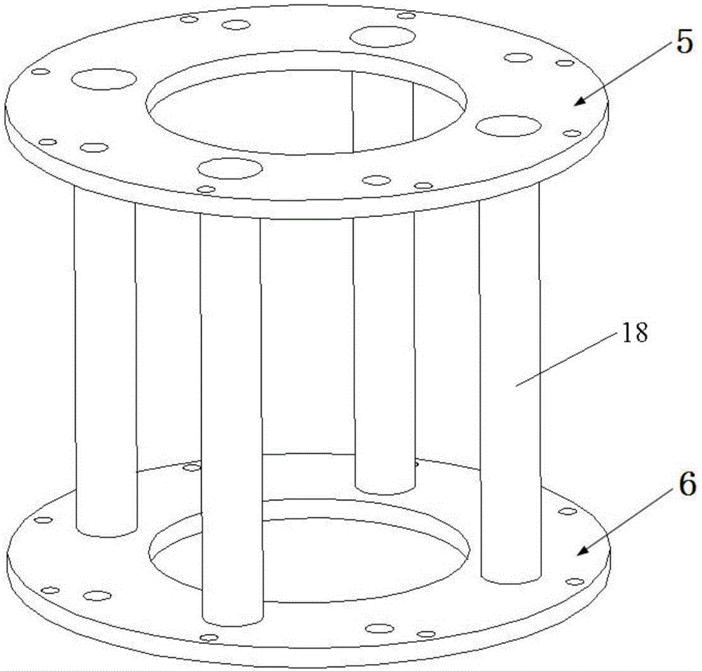 Reflector antenna adjusting and positioning device and method