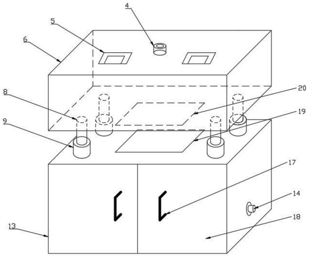 Device and method for testing permeability coefficient of fractured rock mass under different water pressure conditions