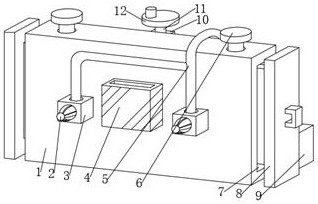 Infectious disease protection isolation device with disinfection function