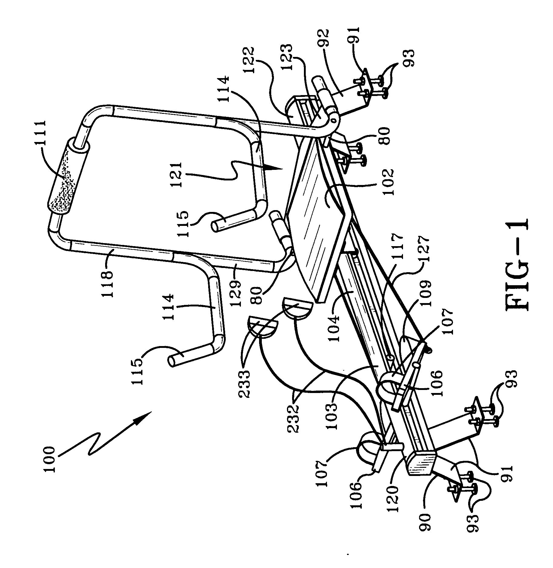 Method and apparatus for targeting abdominal muscles while receiving a cardiovascular workout