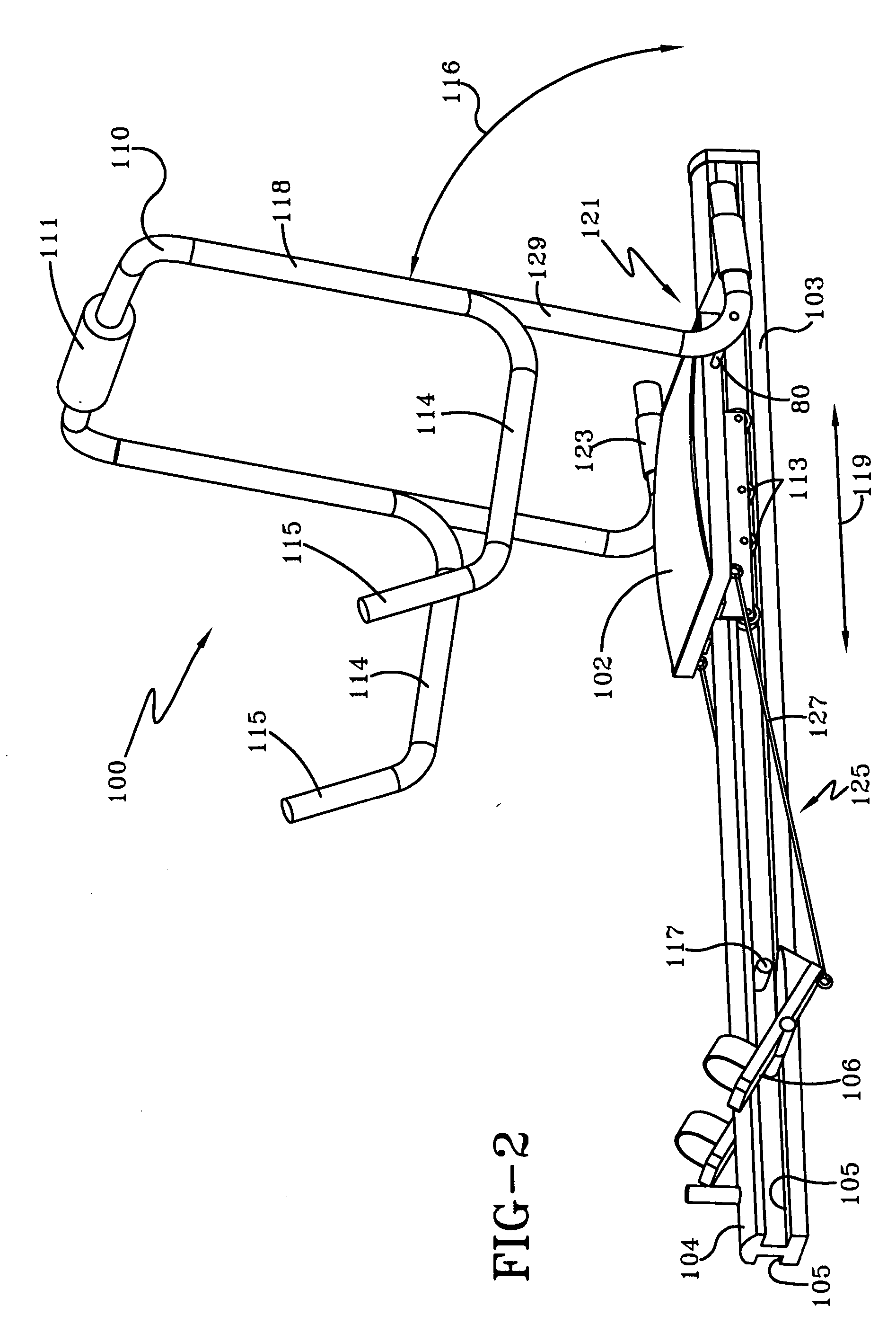 Method and apparatus for targeting abdominal muscles while receiving a cardiovascular workout