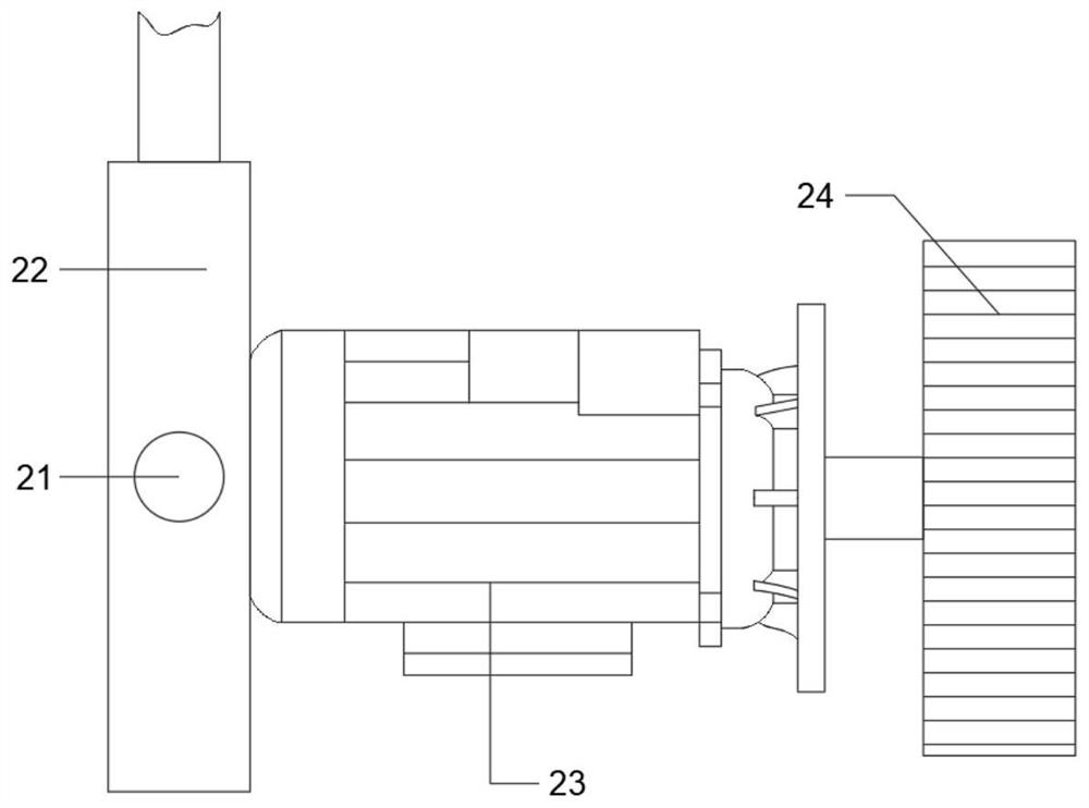 Battery transfer device for new energy automobile