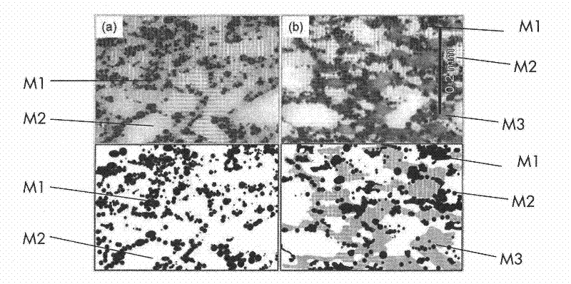 Functionally graded material shape and method for producing such a shape