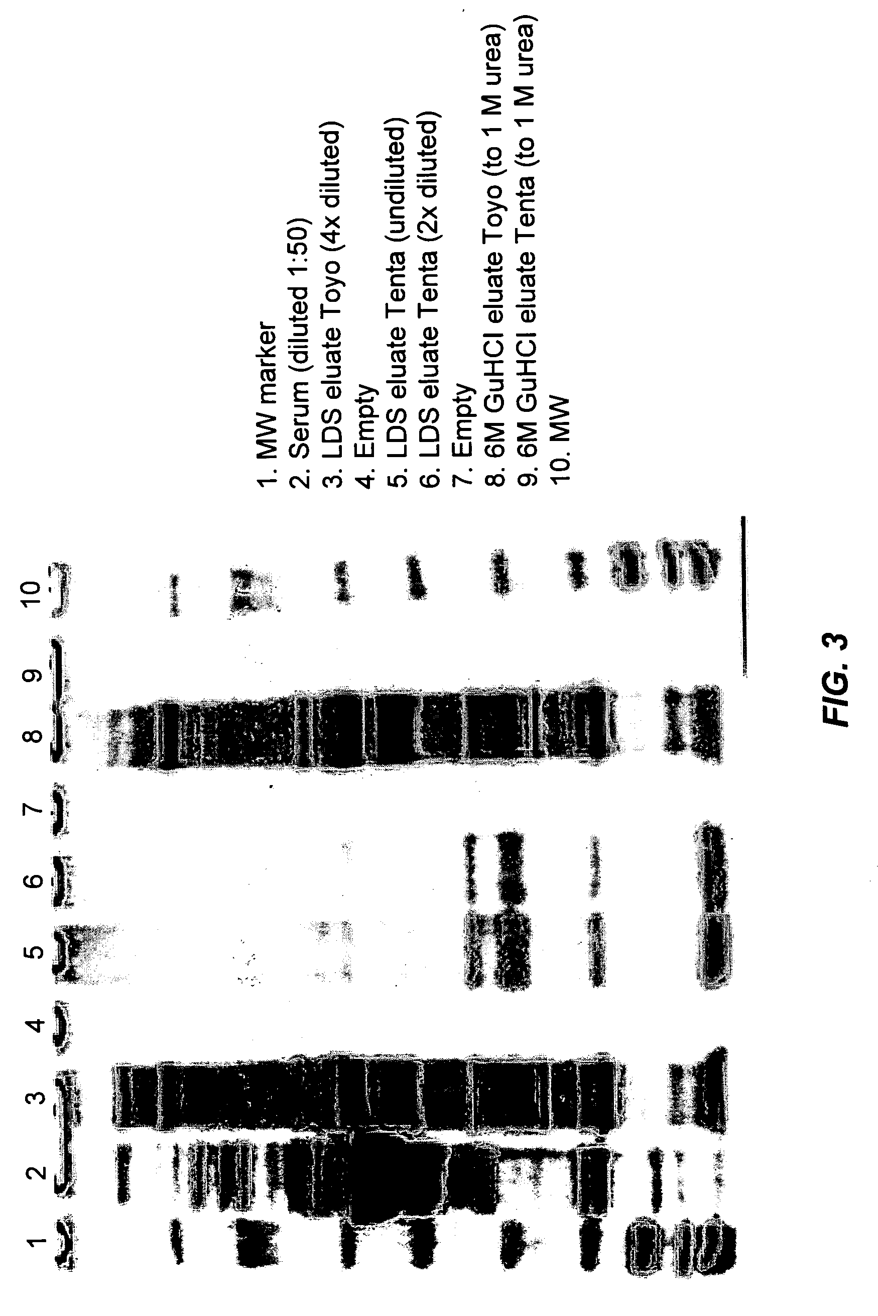 Methods for reducing the range in concentrations of analyte species in a sample