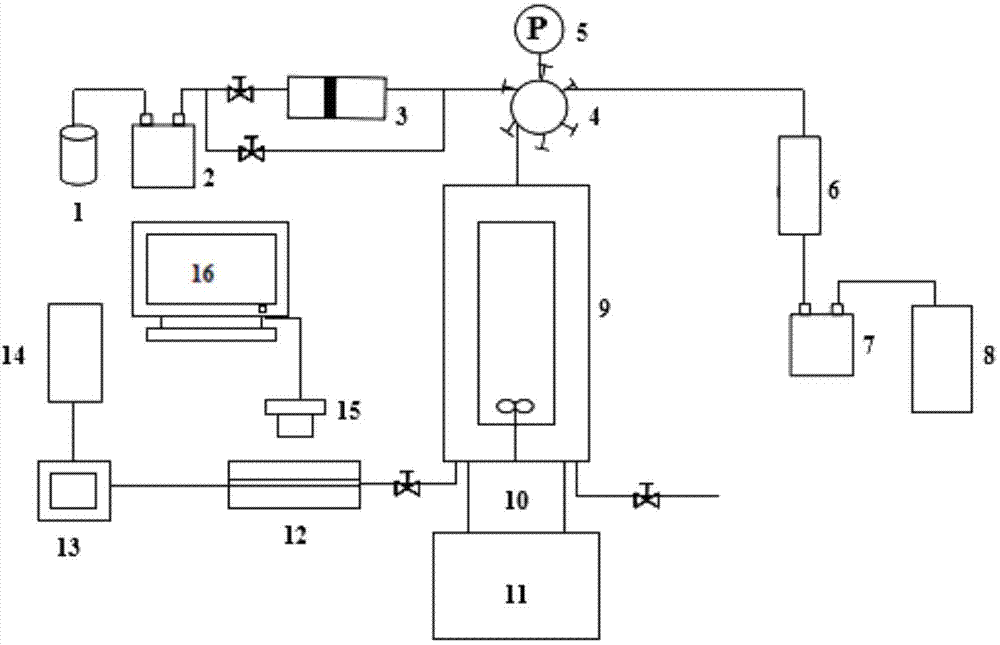 Evaluation apparatus and method of supercritical CO2 emulsion stability