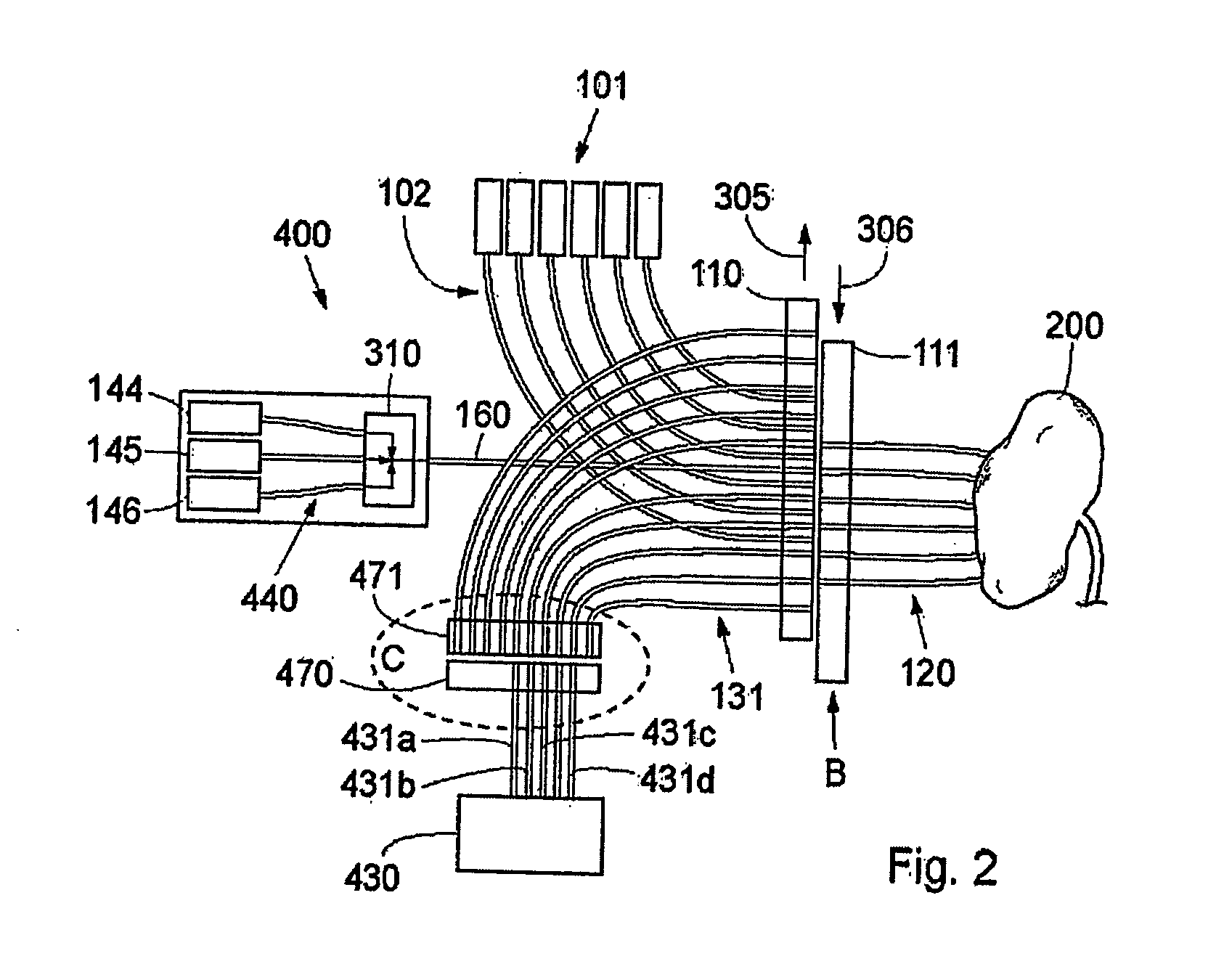 System and method for therapy and diagnosis comprising in combination non-mechanical and mechanical distributors for distribution of radiation