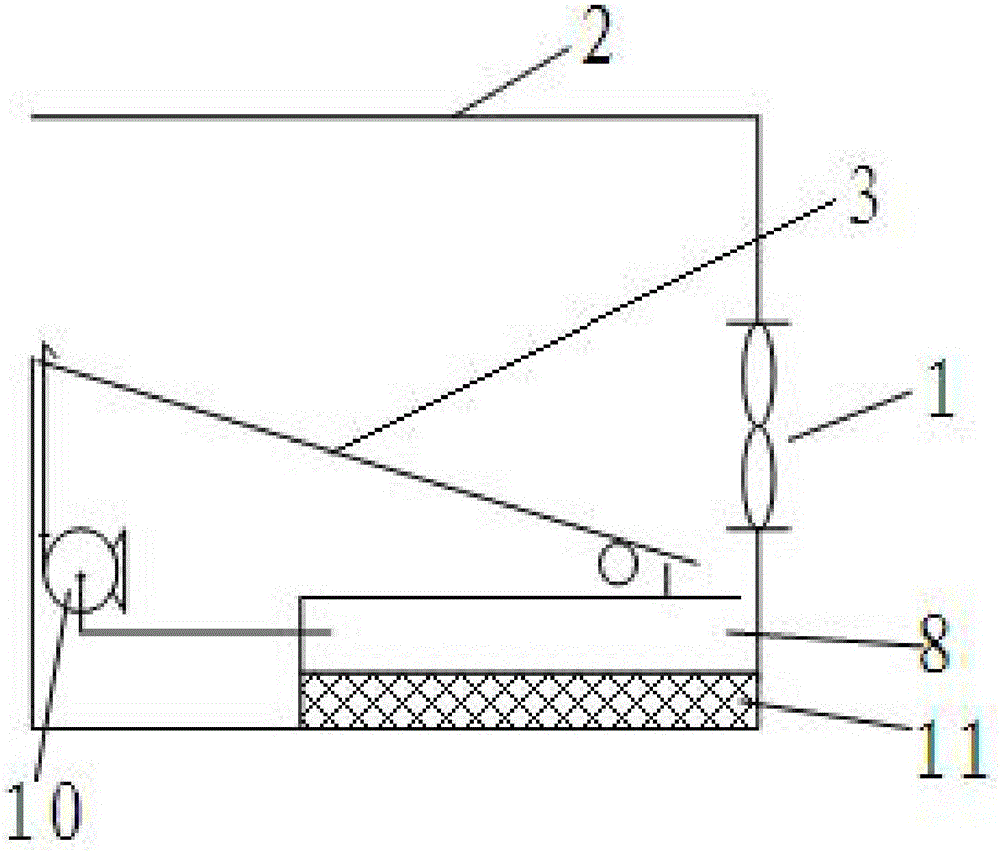 Structure compact type seawater desalination device