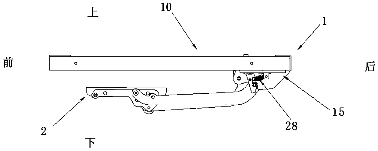 Manual pedal device for seat