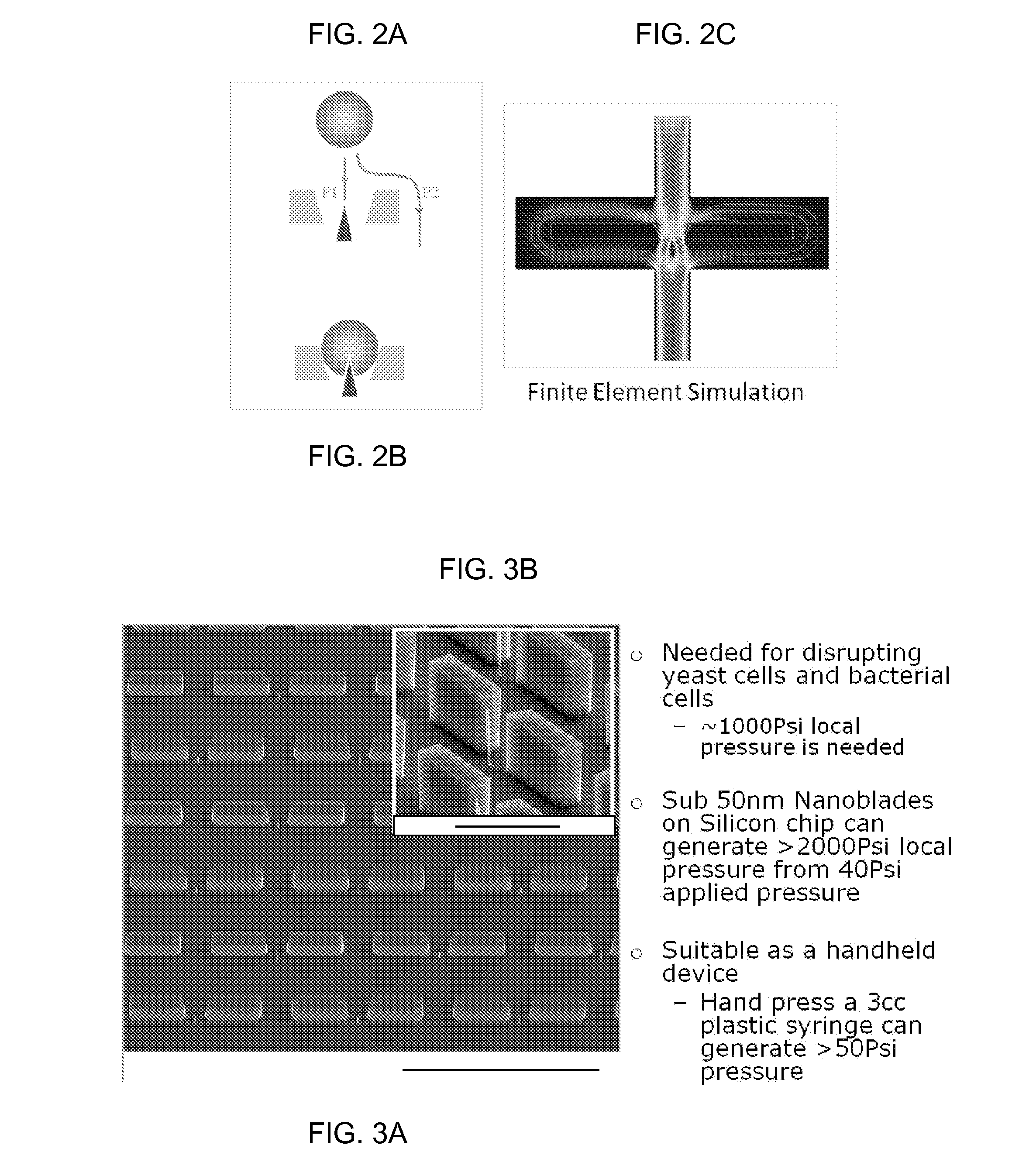 Handheld low pressure mechanical cell lysis device with single cell resolution