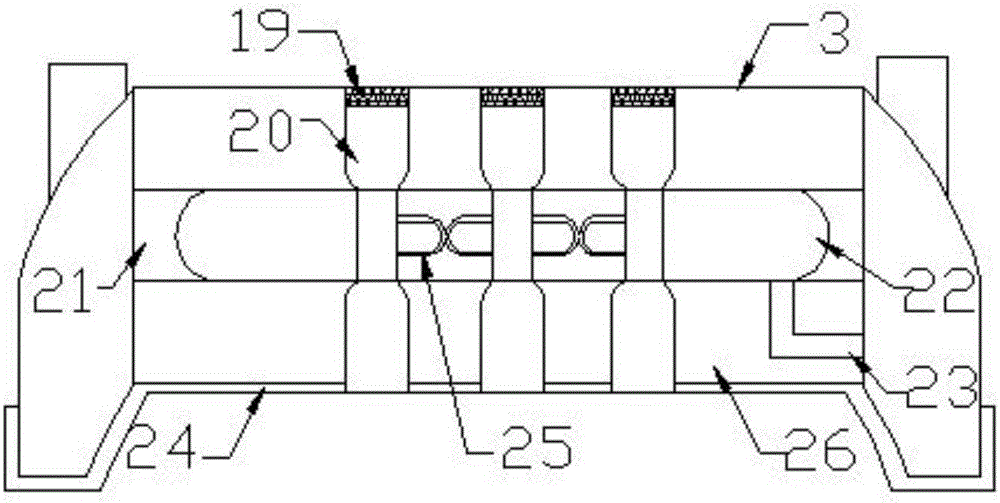 Novel front wall ventilating cover plate