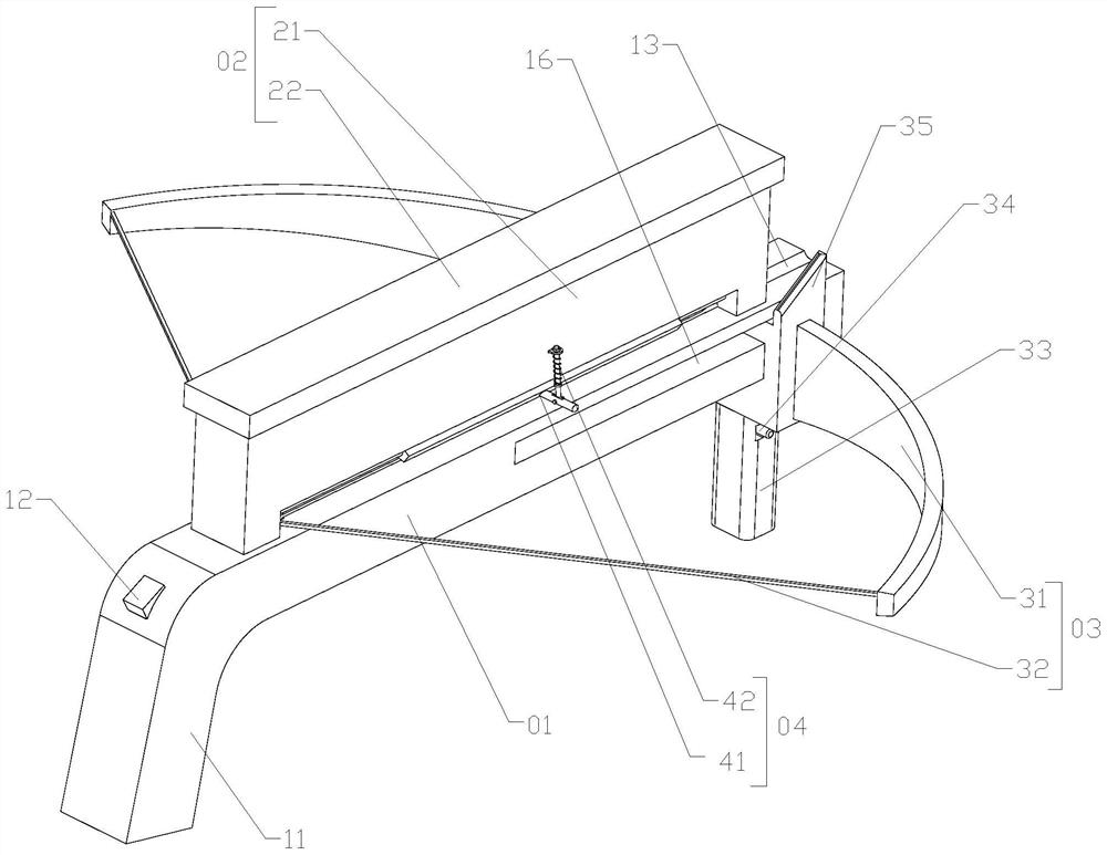 Semi-automatic continuous-striking crossbow