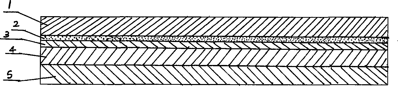 Electromagnetic inductive composite aluminum foil seal gasket and manufacturing process therefor