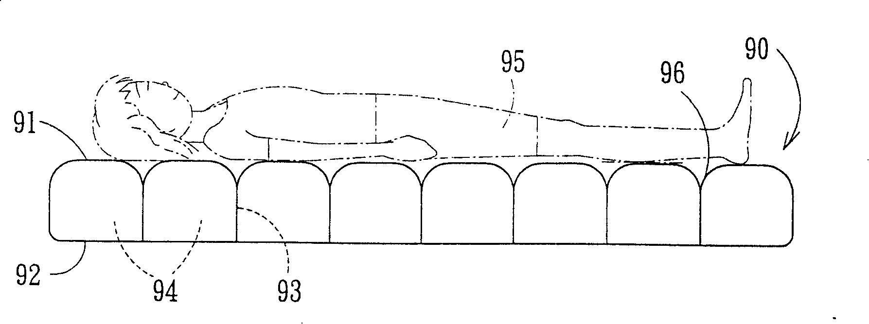 Multi-layer type air mattress bed