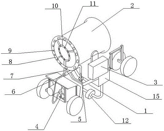 Full-automatic snowmaker device