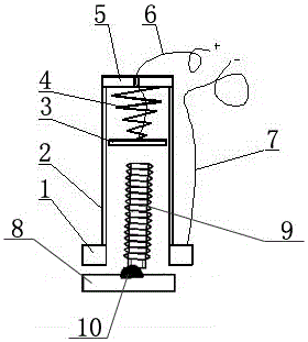 A nondestructive method for detecting a fusion degree of a stud weld seam and a special-purpose probe therefor