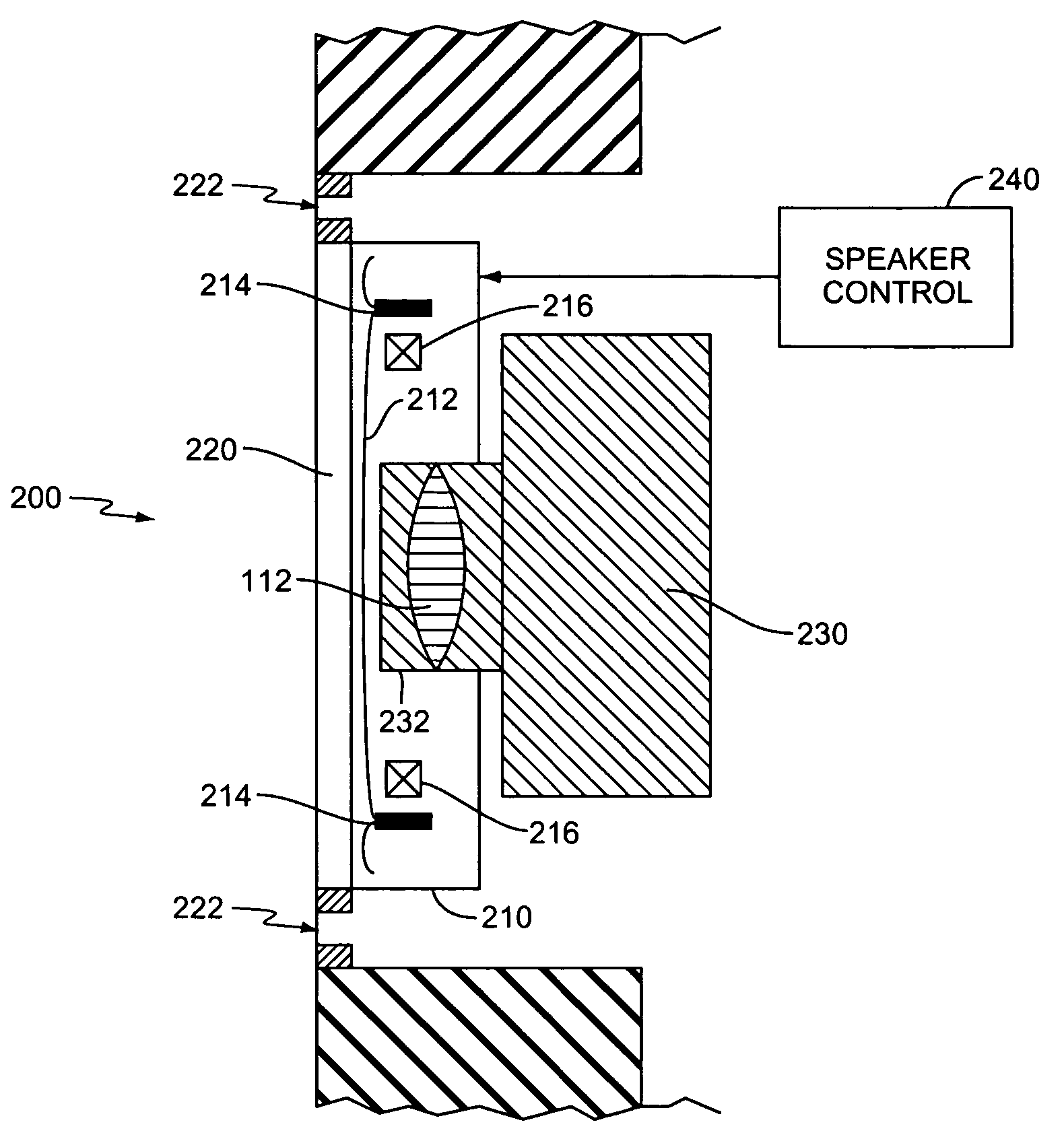 Mobile device with a combination camera and loudspeaker