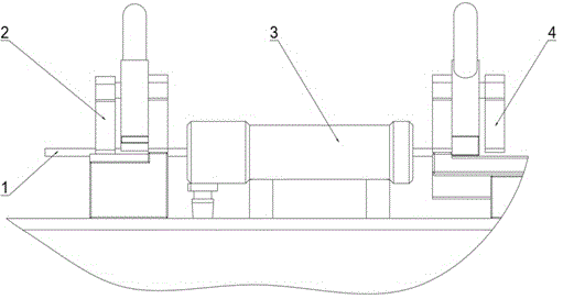 Automatic hot stretching reprocessing method of LLDPE pipe