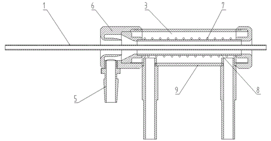 Automatic hot stretching reprocessing method of LLDPE pipe