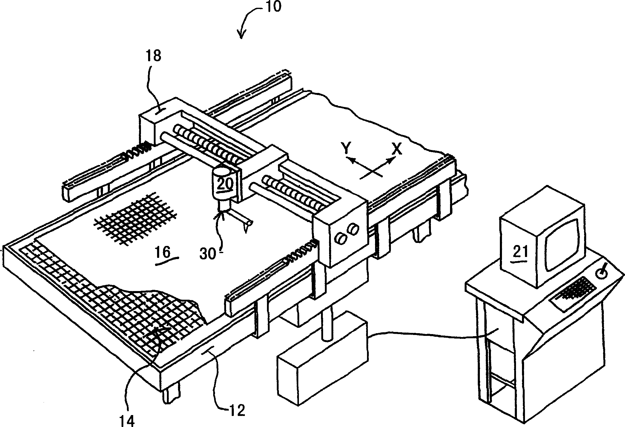 Apparatus and method for cutting sheet-type work material using a blade reciprocated via a tuned resonator