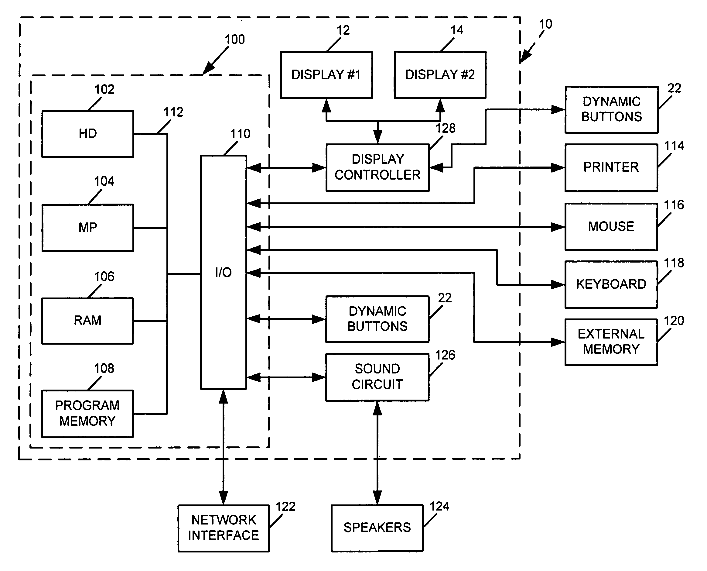 Computer display apparatus