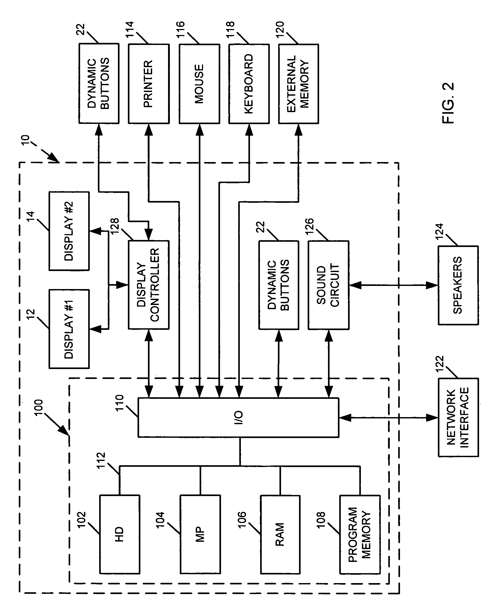 Computer display apparatus