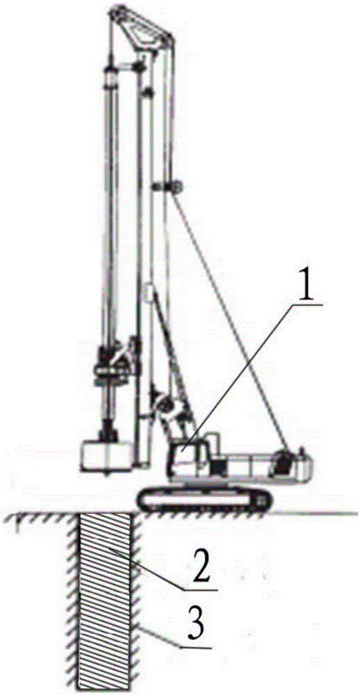 Fuel consumption testing device of rotary drilling rig and fuel consumption testing method