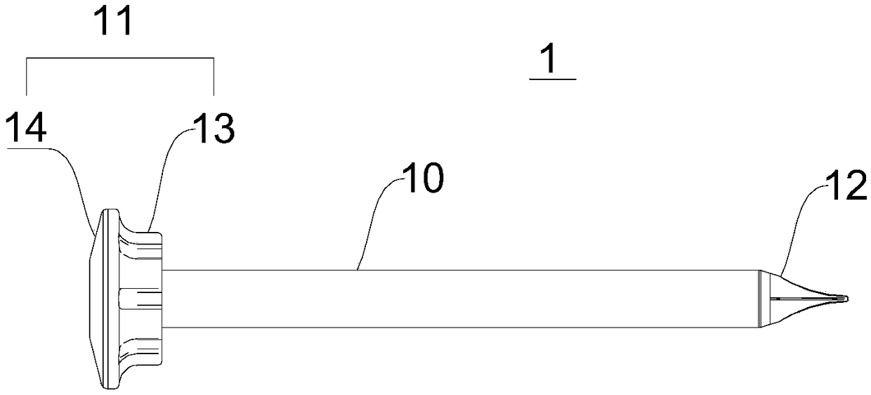 Laparoscope puncture outfit adopting water sealing type structure