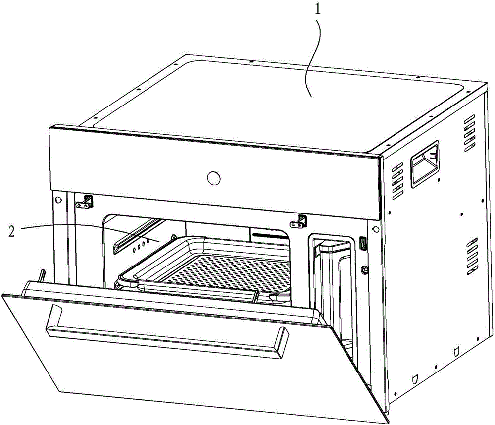 Steam box and microwave oven integrated machine