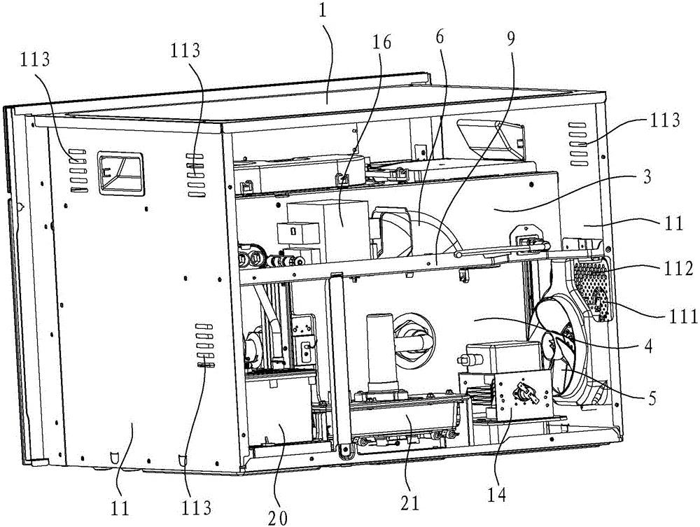 Steam box and microwave oven integrated machine