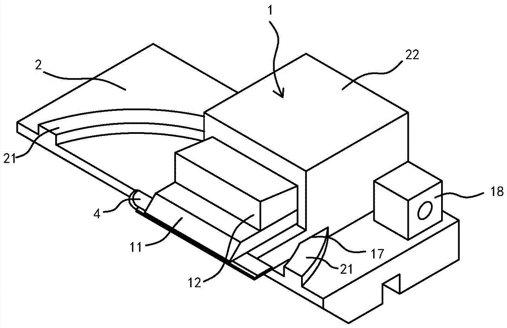 A polishing jig with a circular arc scalpel blade