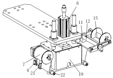 Aluminum foil thermo-printing machine