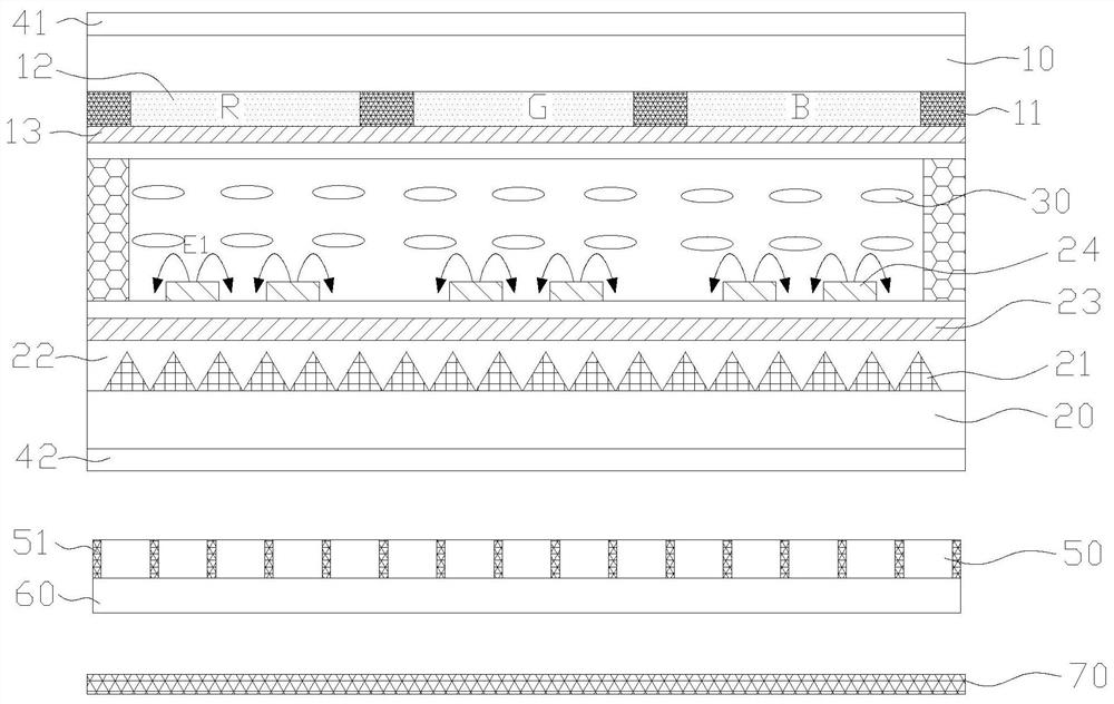 Visual angle switchable liquid crystal display device and driving method thereof