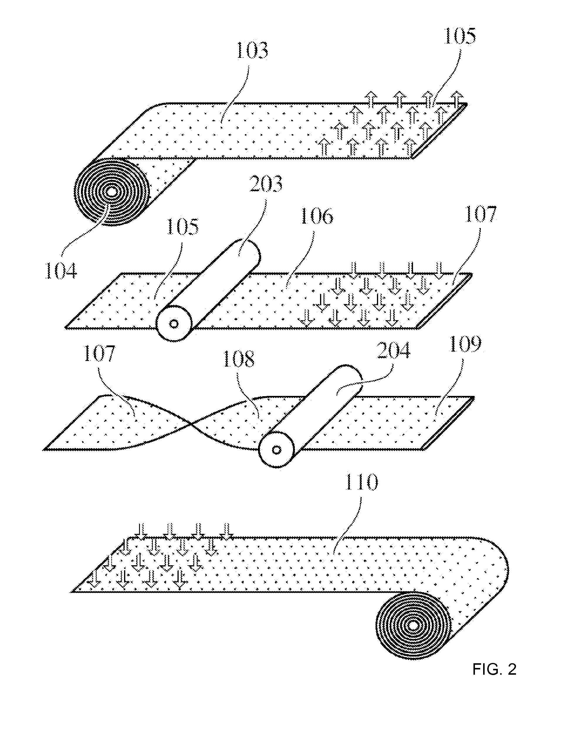 Process for producing a polymeric film with a cured polysiloxane coating