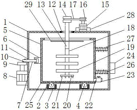 Wall paper production processing device