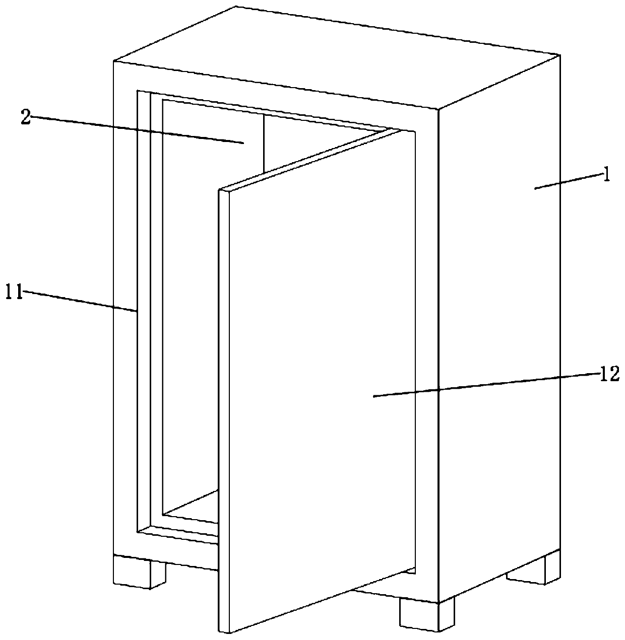 Anti-theft and anti-robbery safe