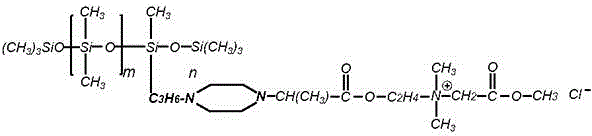 Quaternary ammonium type hydrophilic amino-modified silicone oil emulsion and preparation method thereof