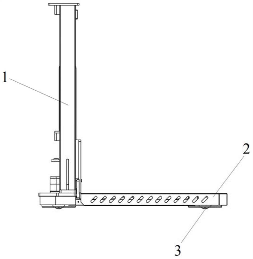 Double-wheel differential driving device and straddle type unmanned forklift