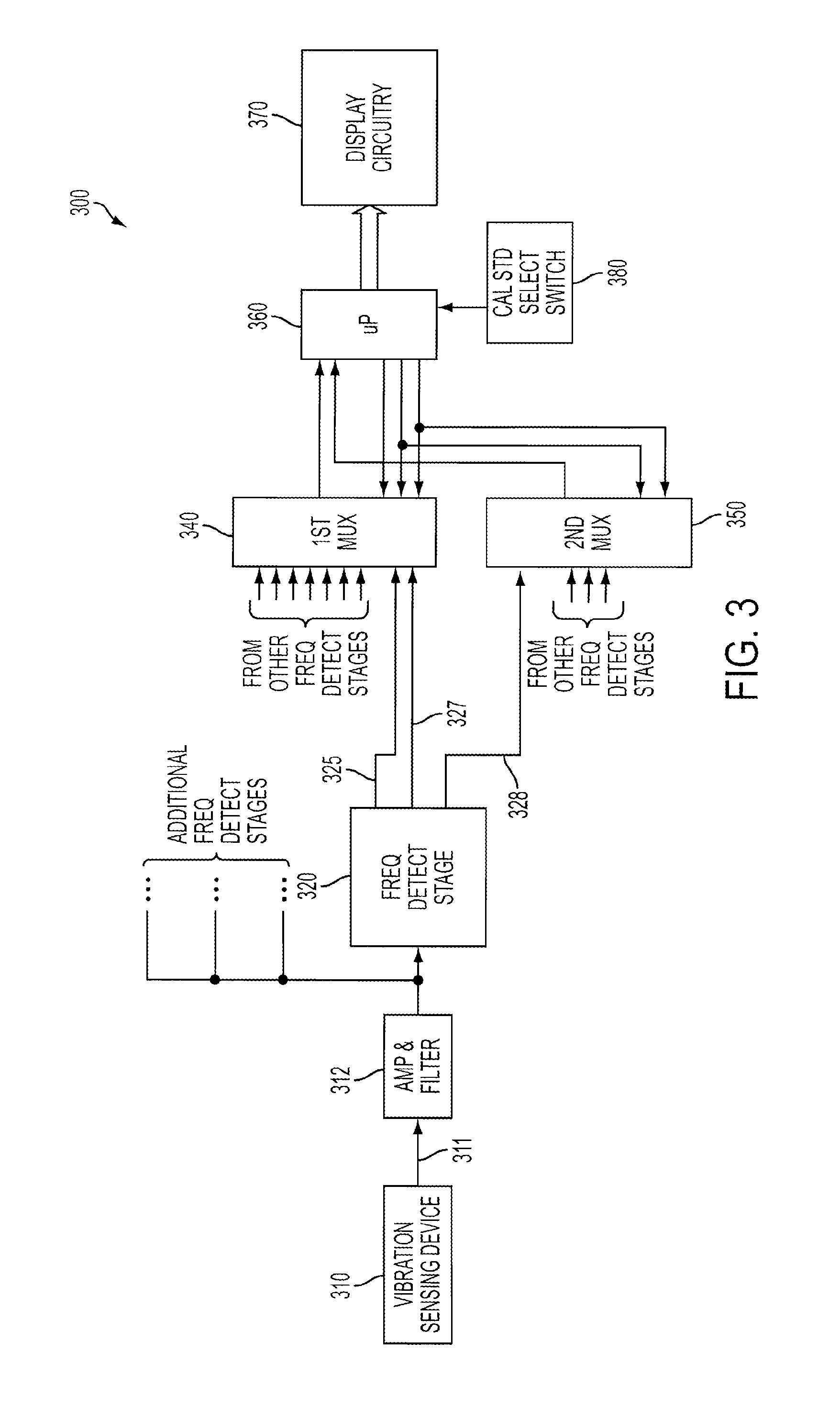 Stringed musical instrument tuner for simultaneously tuning all strings while muting the instrument