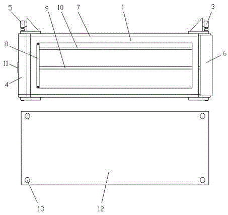 Cow water tank provided with automatic cover and cleaning device