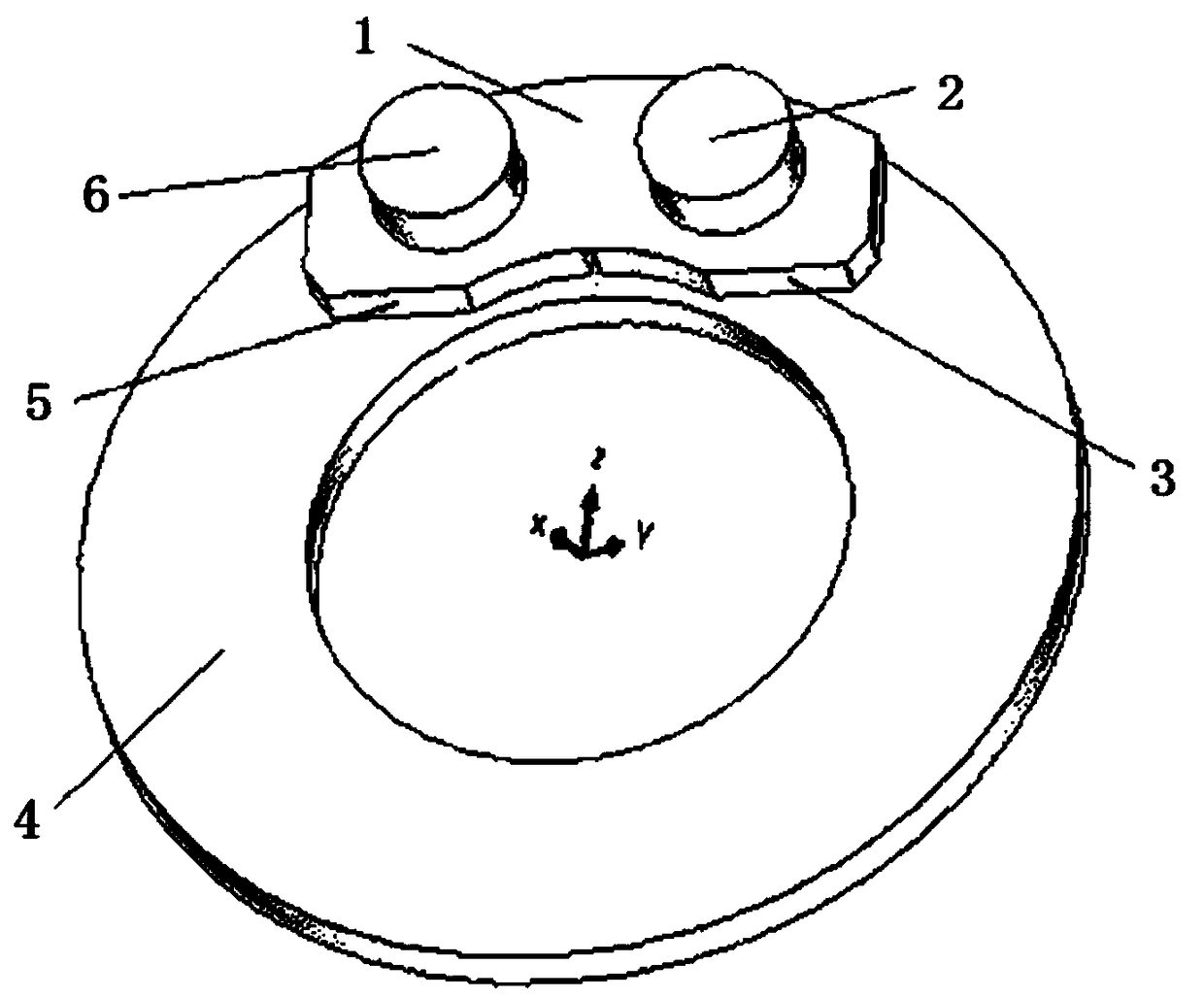 An optimization method for the position of the disc brake push rod