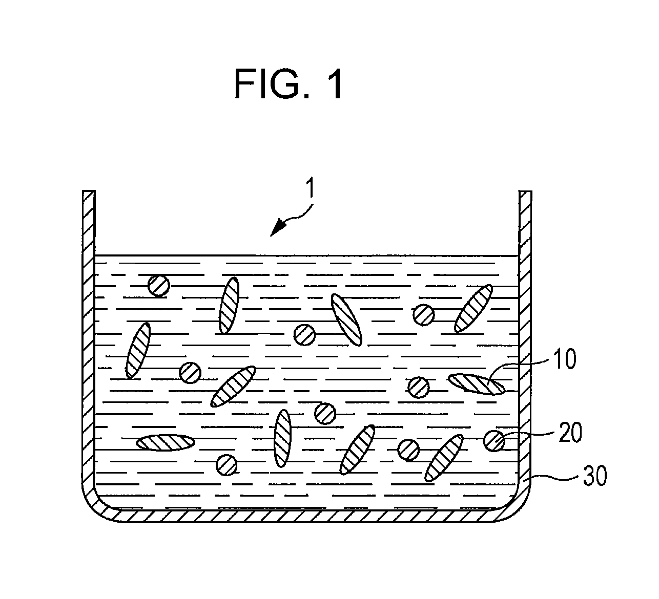 Paint, retardation element, display device, method for manufacturing retardation element