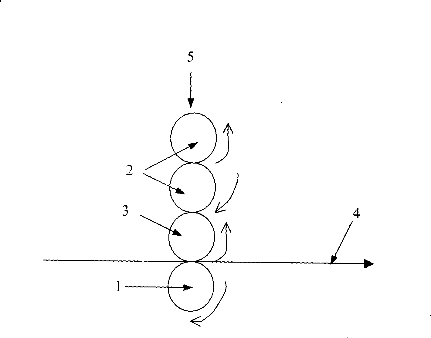 Heat bimetallic strip steel surface printing technique