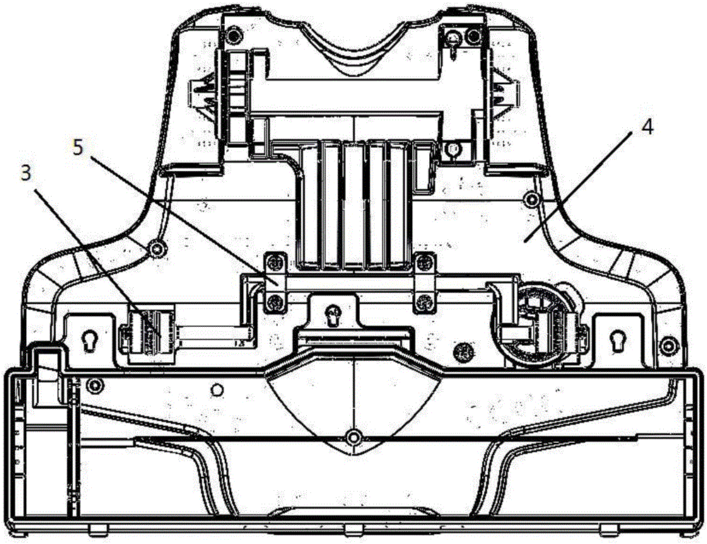 Wheel axle assembly lifting structure