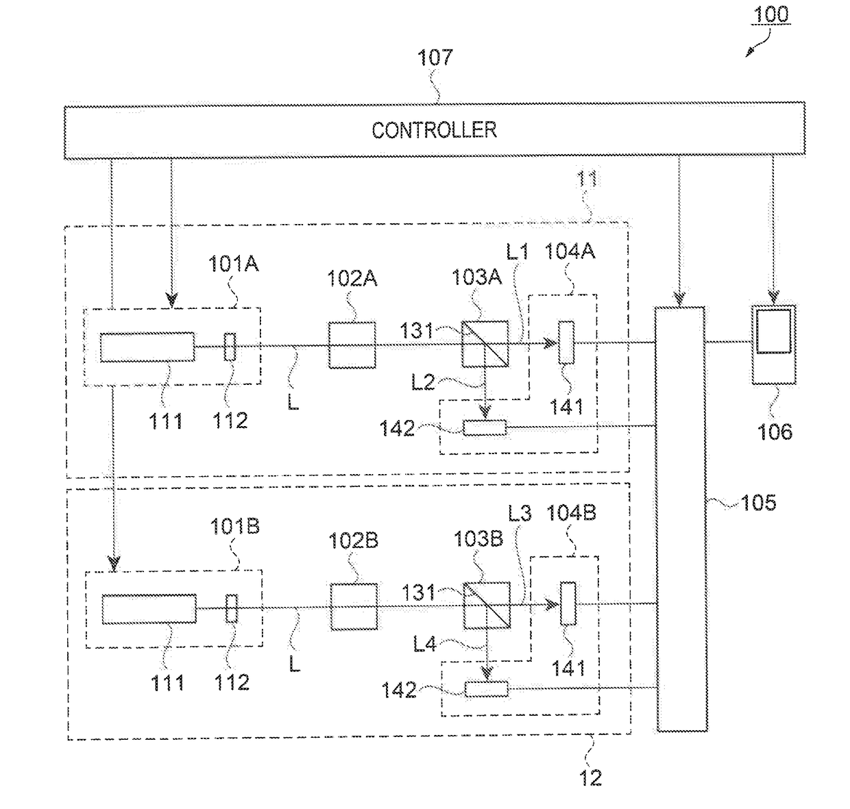 Magnetic field measuring device and method for manufacturing magnetic field measuring device