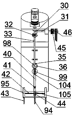 Concrete mixing device