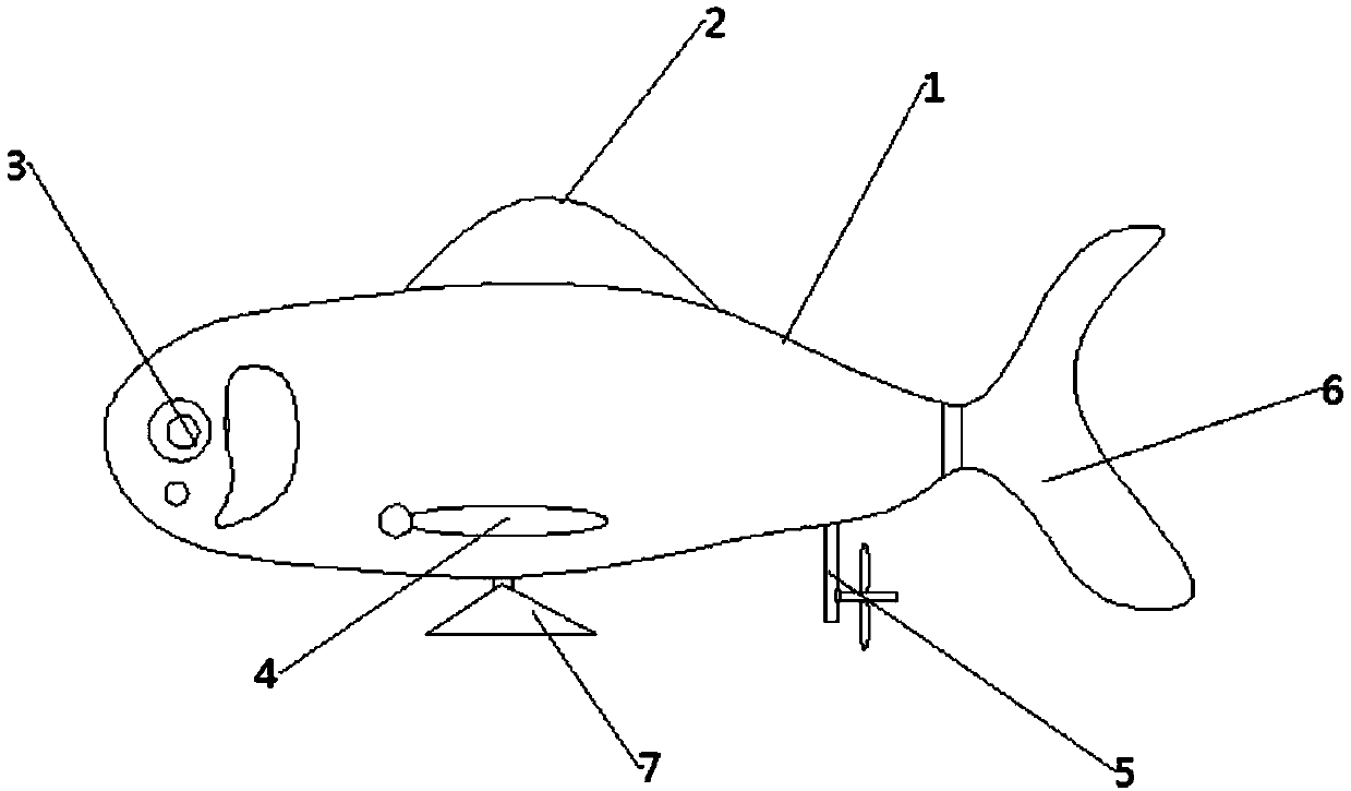 Bionic bait capable of distributing nest materials