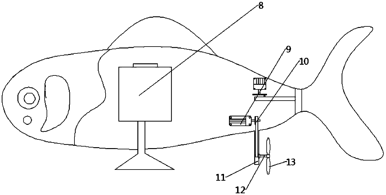 Bionic bait capable of distributing nest materials