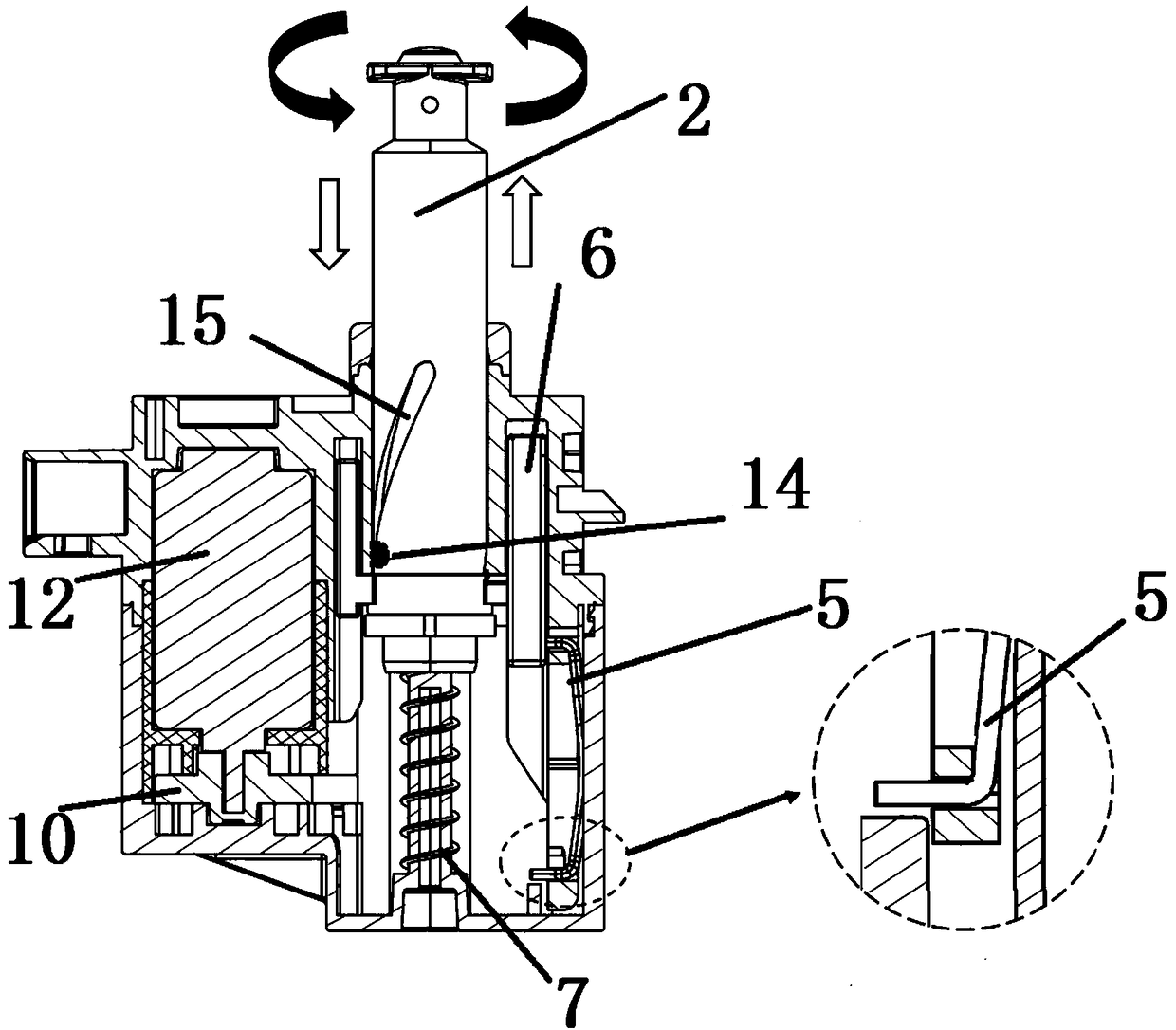 Locking actuator and refueling/charging door