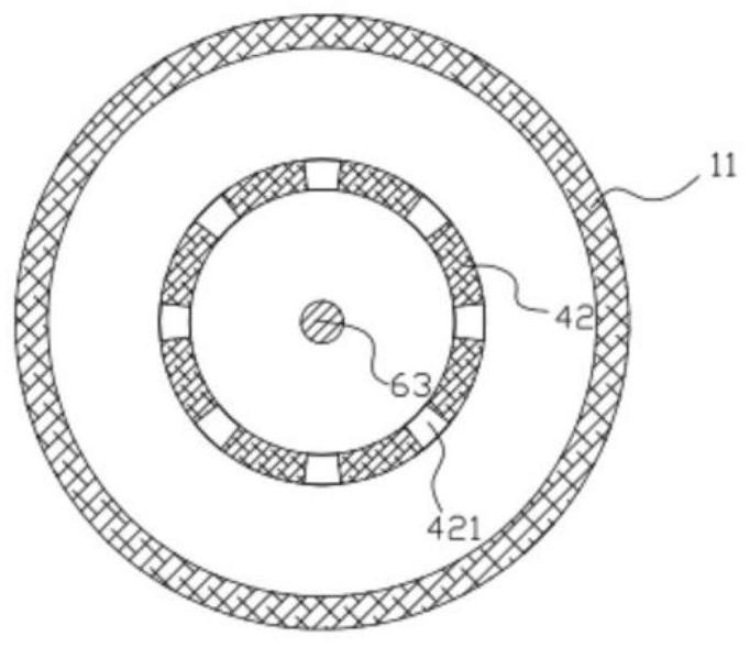 A waste heat recovery device for cement production in the construction field