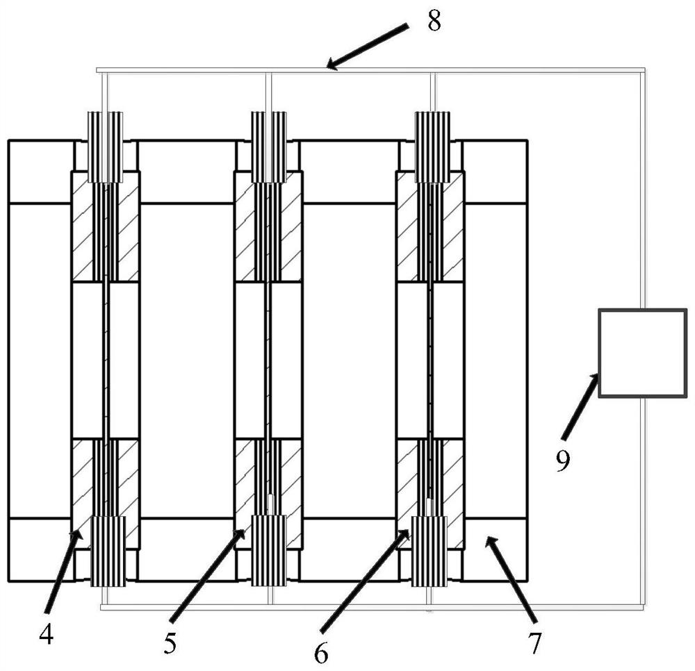 Liquid film lens combination zoom optical system